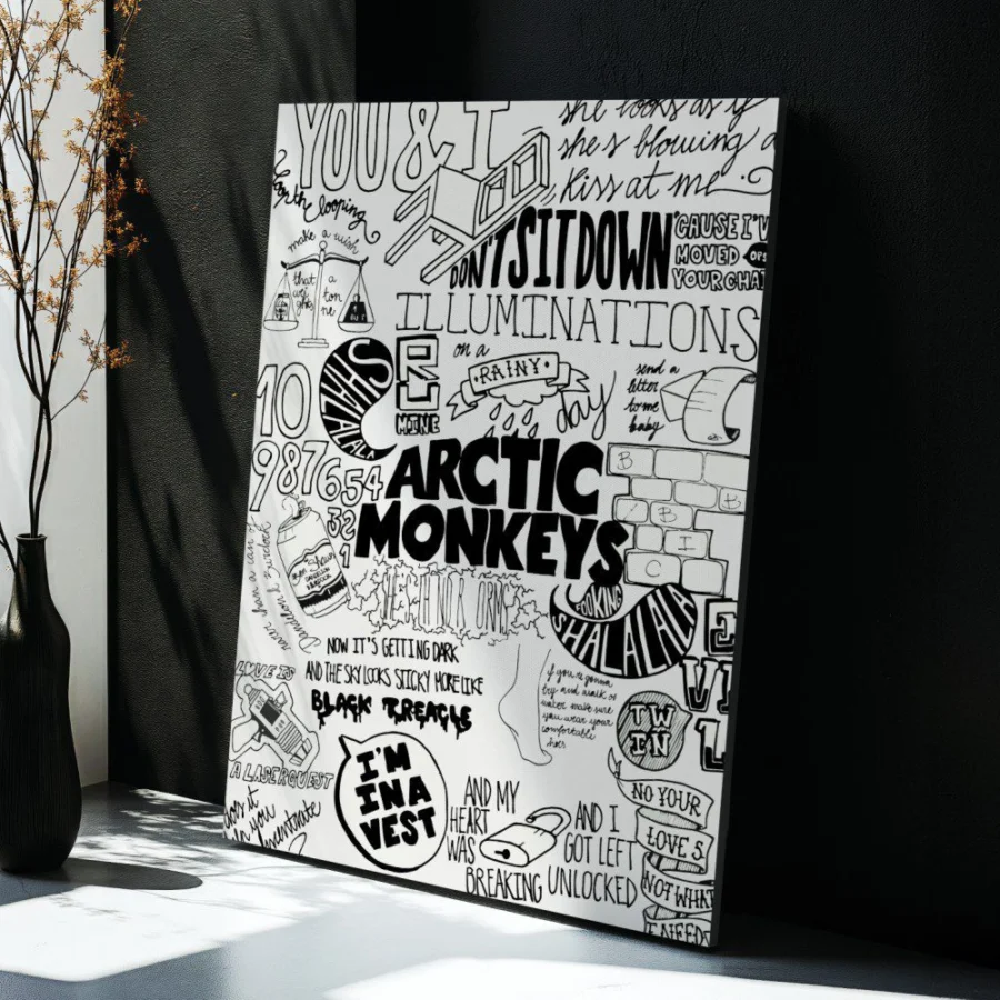 Cuadro de Arctic Monkeys