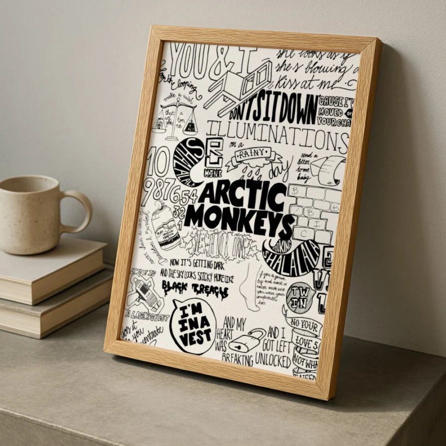 Cuadro de Arctic Monkeys