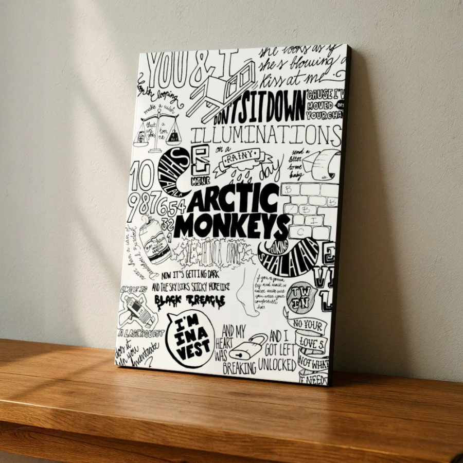 Cuadro de Arctic Monkeys