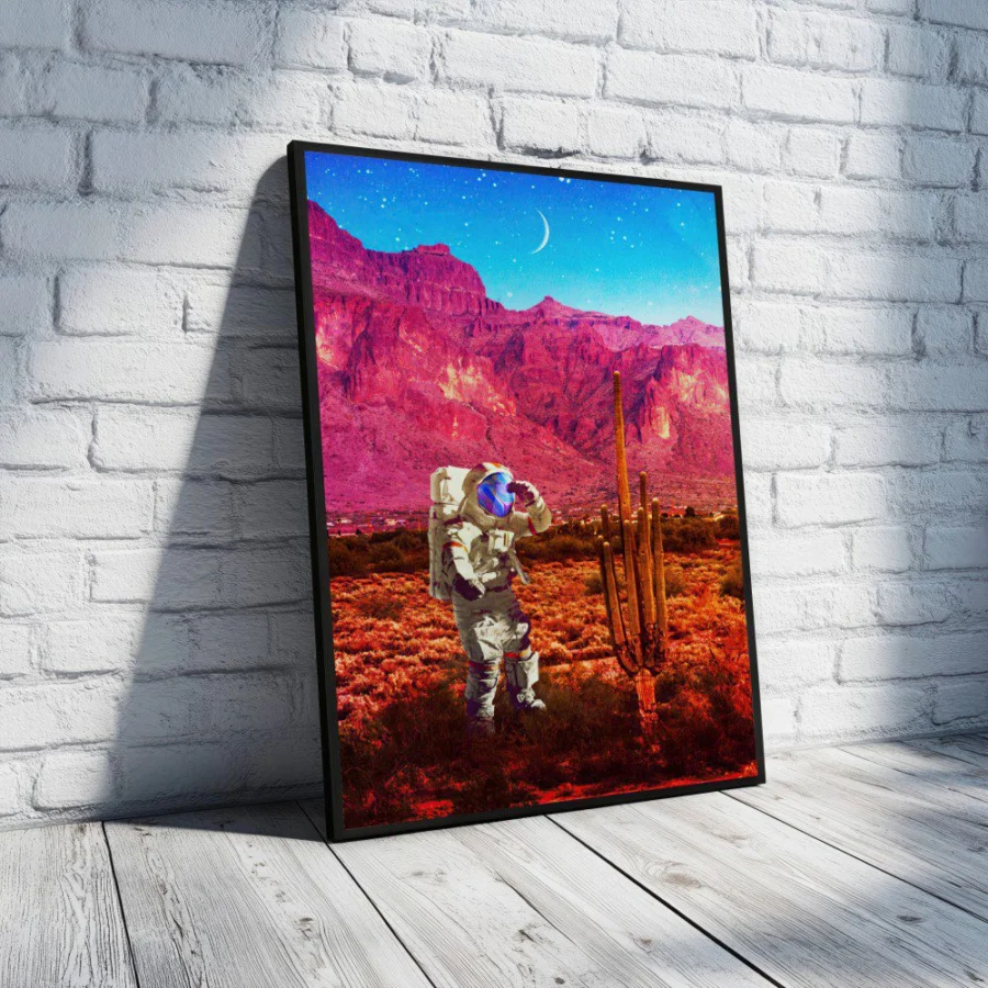 Cuadro de Astronaut in the Desert
