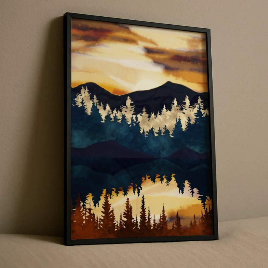 Cuadro "Atardecer"