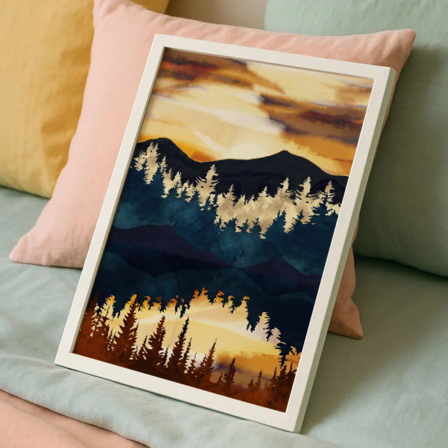 Cuadro "Atardecer"