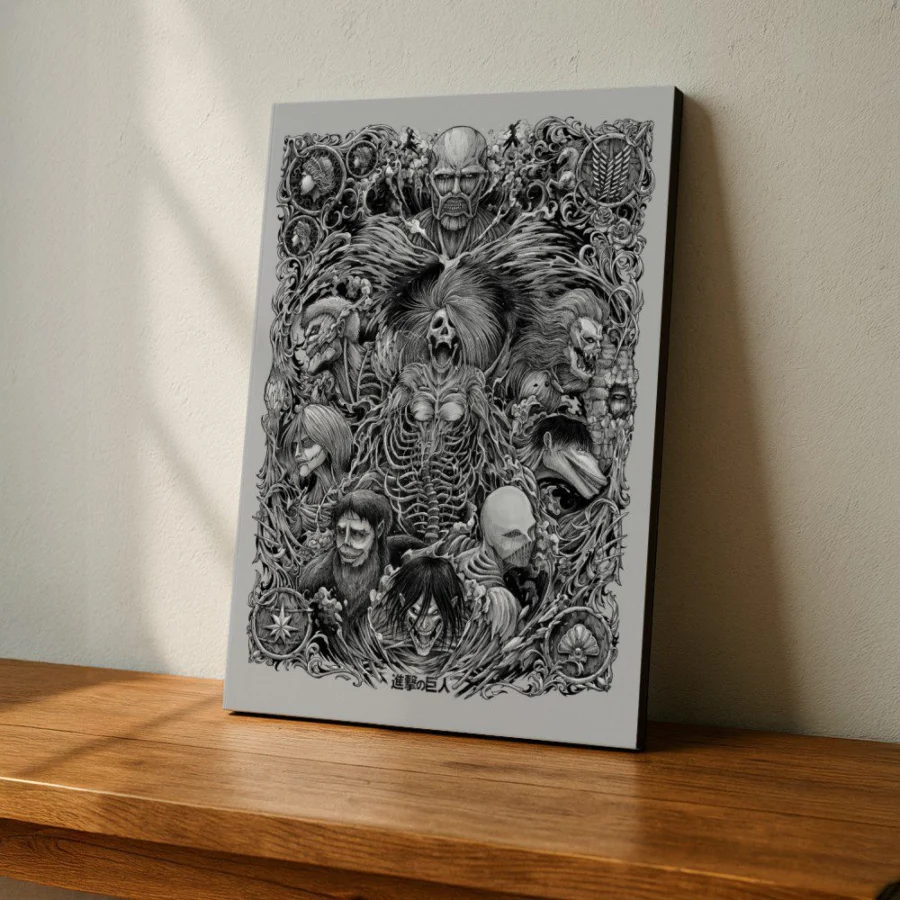 Cuadro de Attack On Titan