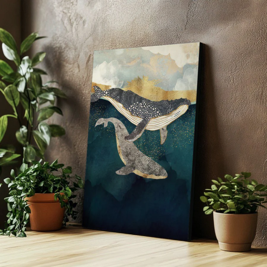 Cuadro de Ballenas