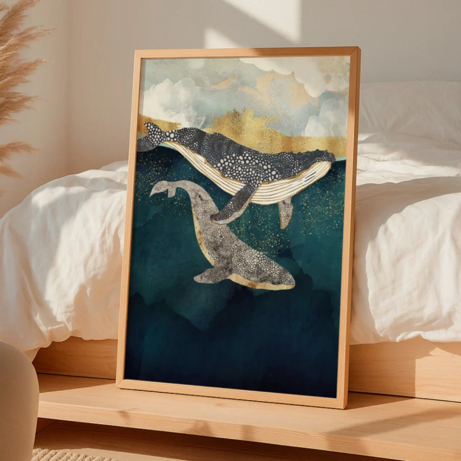 Cuadro de Ballenas