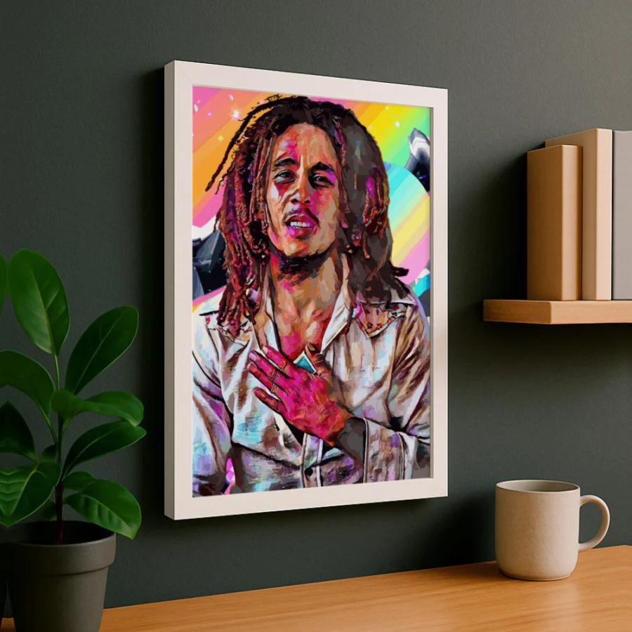 Cuadro de Bob Marley