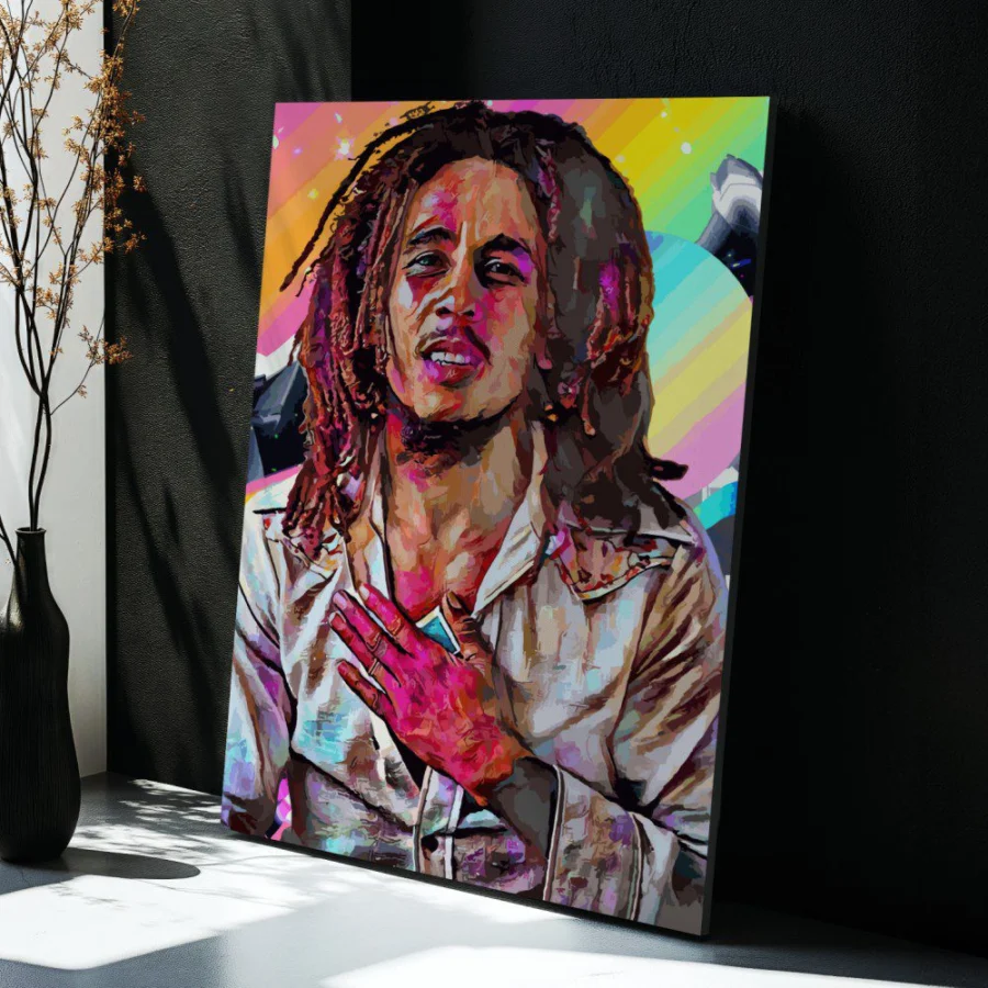 Cuadro de Bob Marley