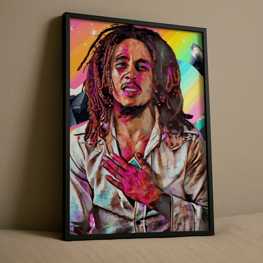 Cuadro de Bob Marley