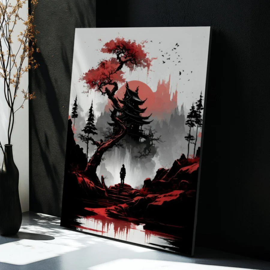 Cuadro de Castillo Japonés