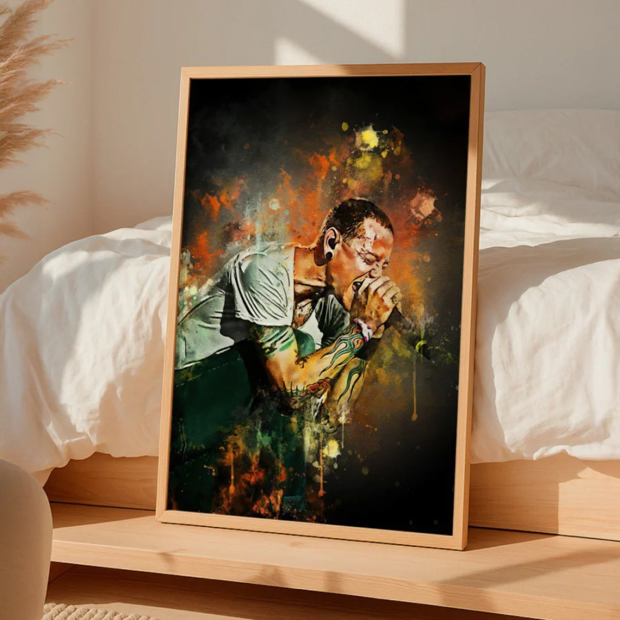 Cuadro de Chester Bennington