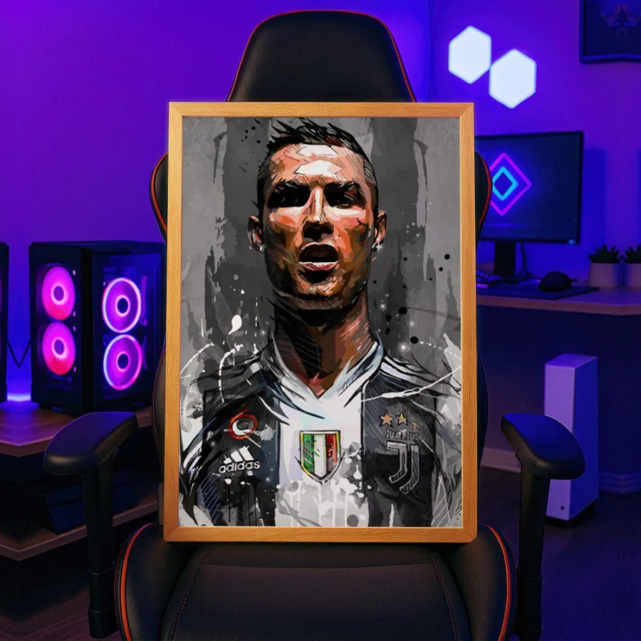 Cuadro de Cristiano Ronaldo