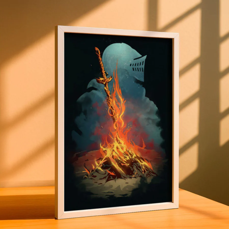 Cuadro de Dark Souls