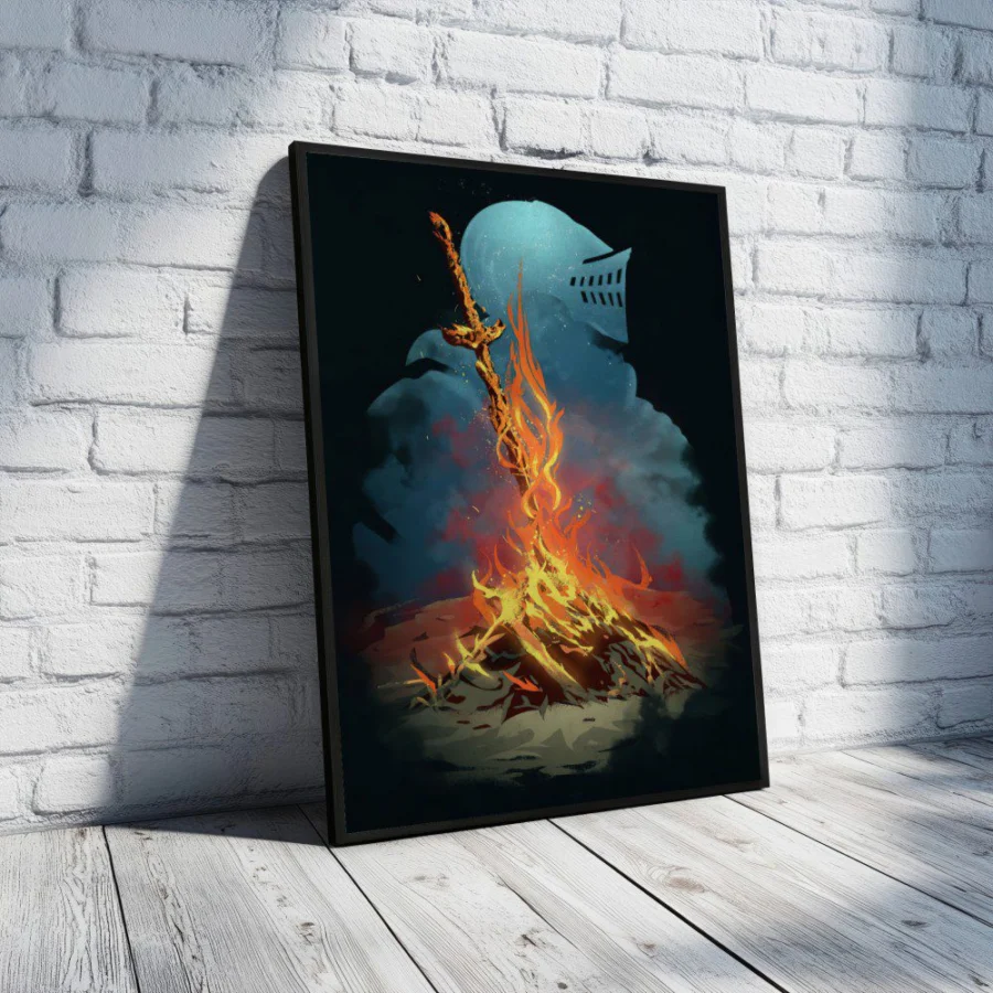 Cuadro de Dark Souls