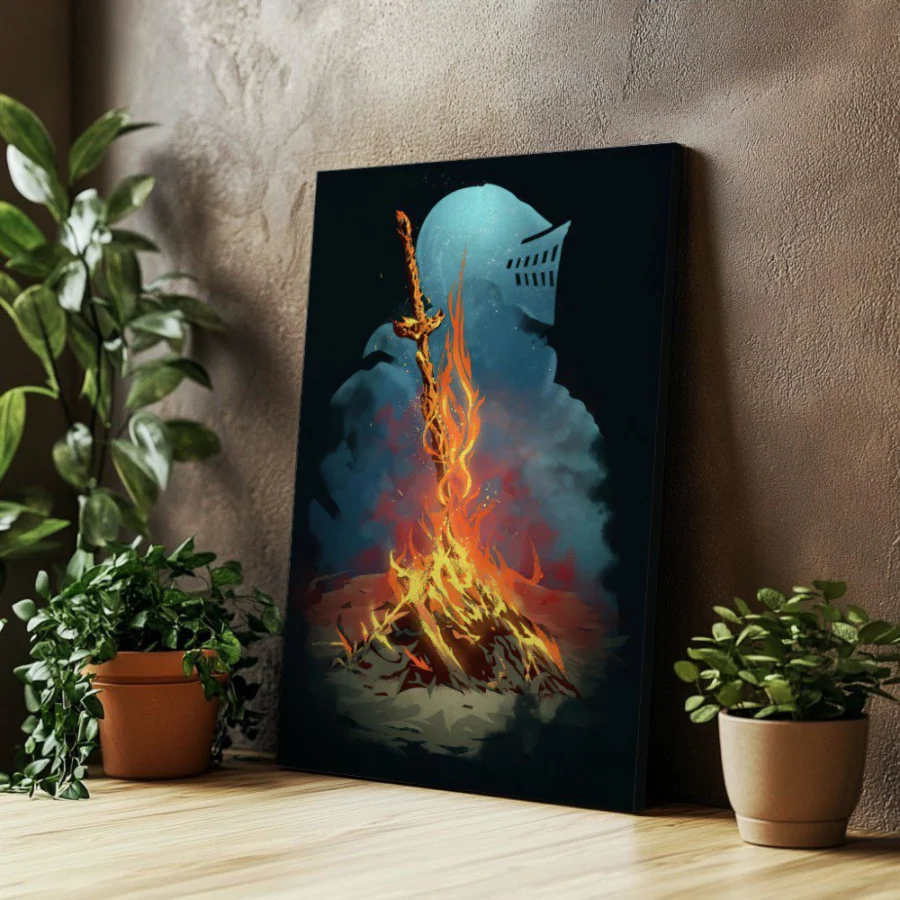 Cuadro de Dark Souls
