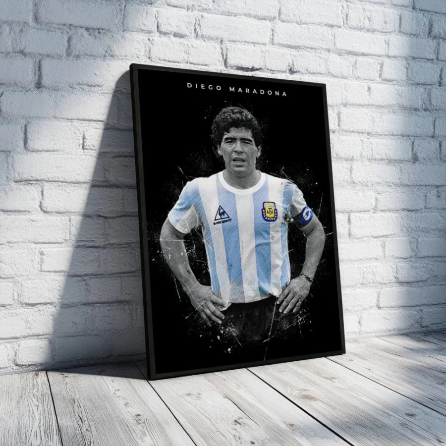 Cuadro de Diego Maradona