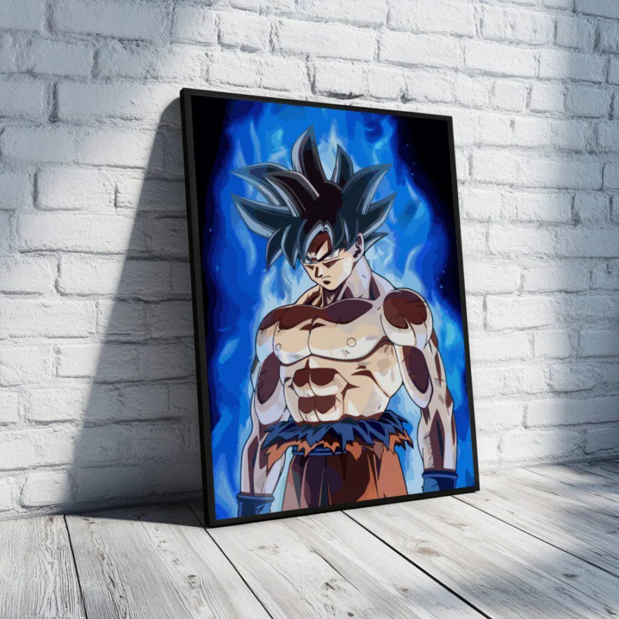 Cuadro de Goku ultra instinto - Dragon Ball