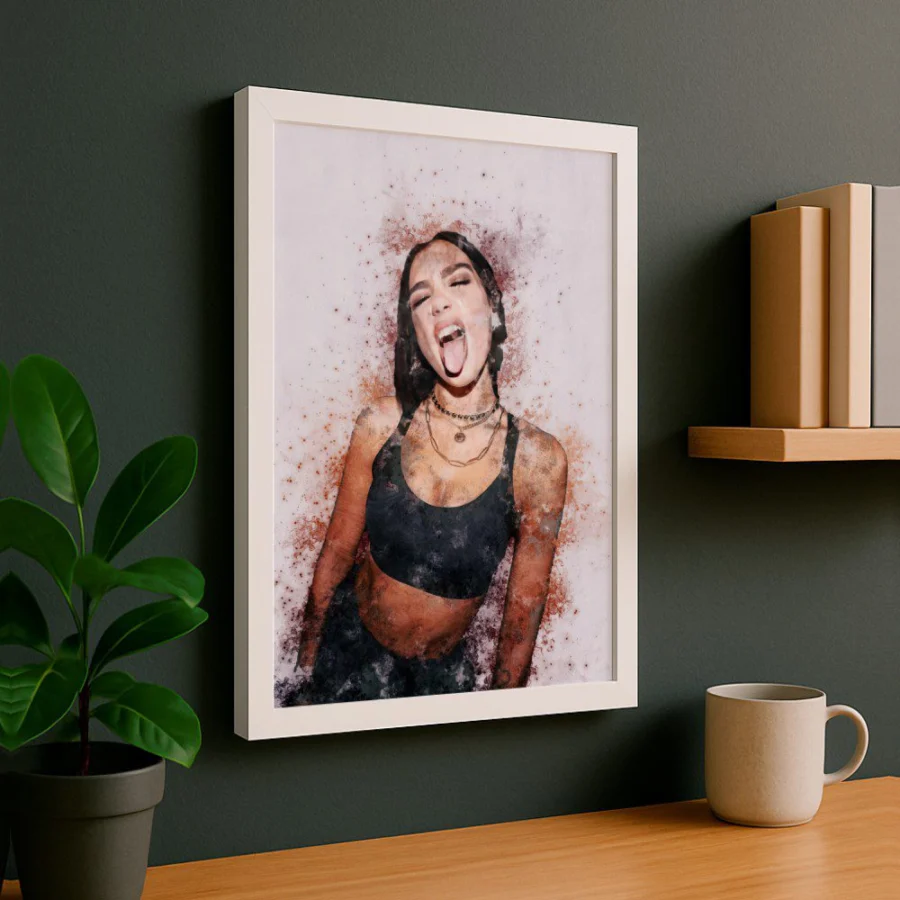 Cuadro de Dua Lipa