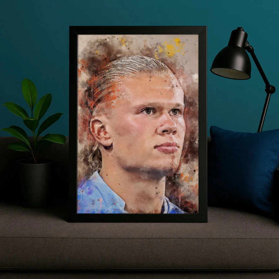Cuadro de Erling Haaland