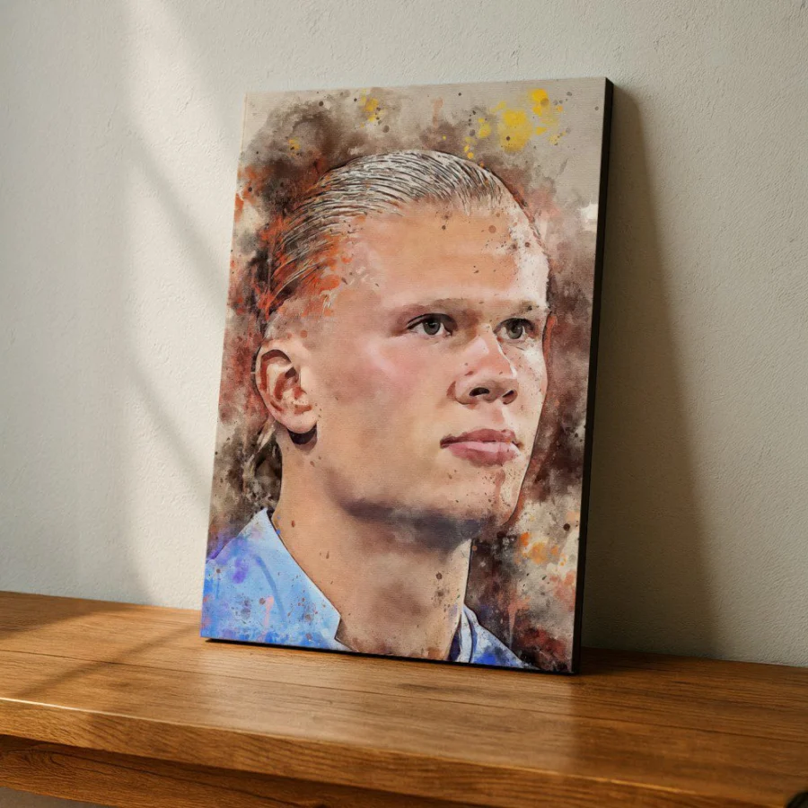 Cuadro de Erling Haaland
