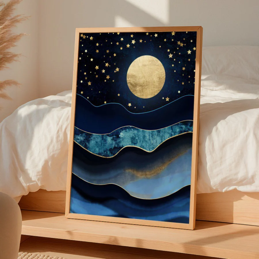 Cuadro de Mar Estrellada