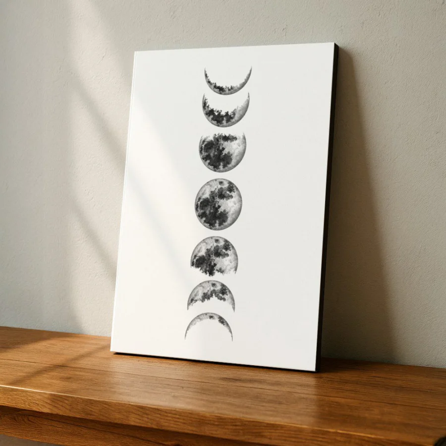 Cuadro de Fases Lunares
