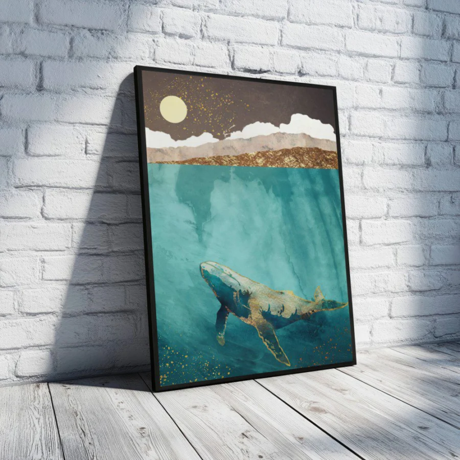 Cuadro de Fondo del Mar