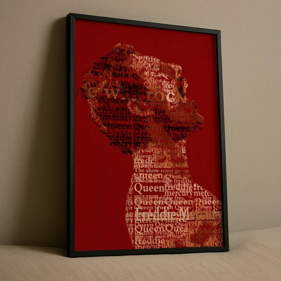 Cuadro de Freddie Mercury