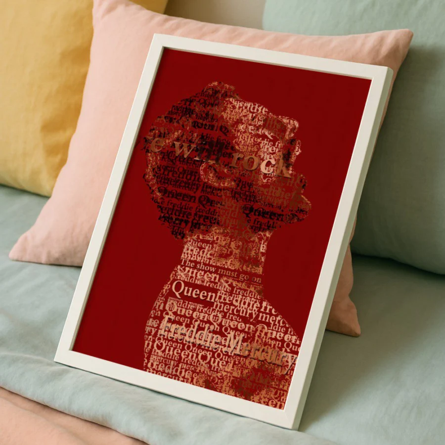 Cuadro de Freddie Mercury