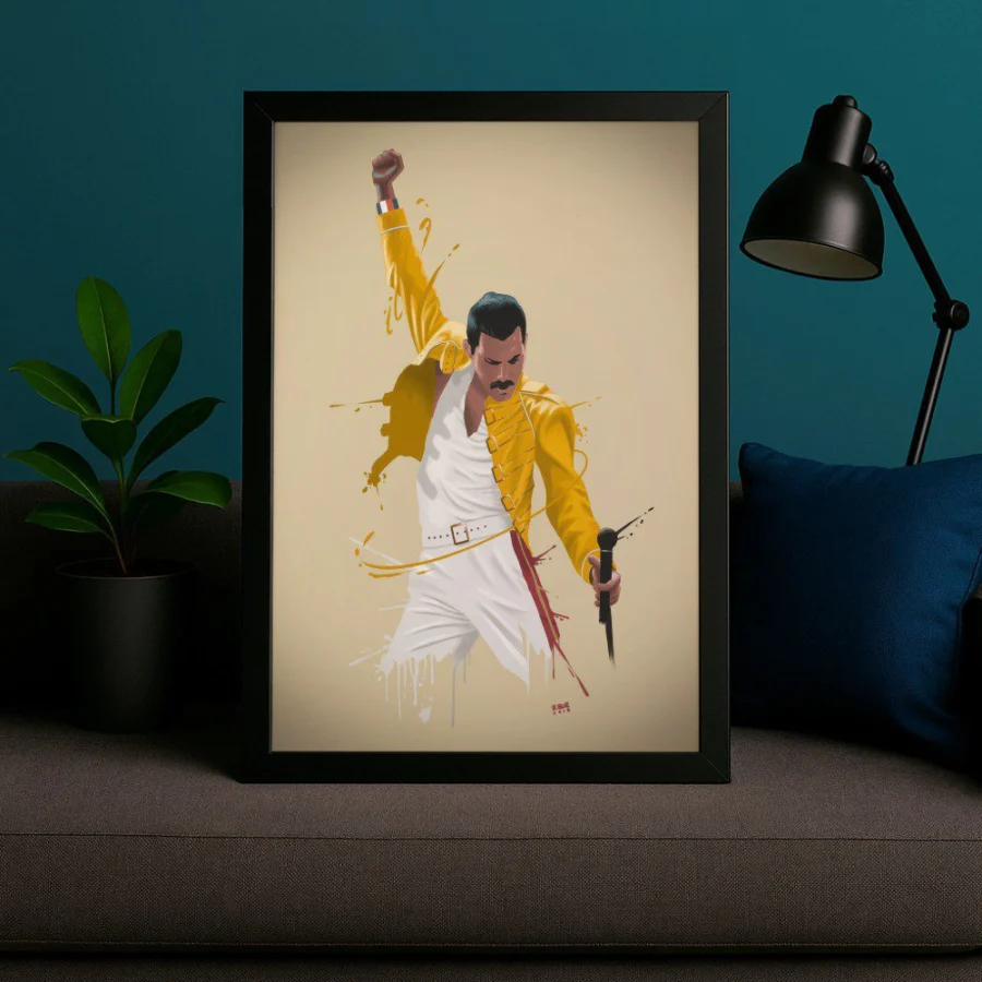 Cuadro de Freddie Mercury