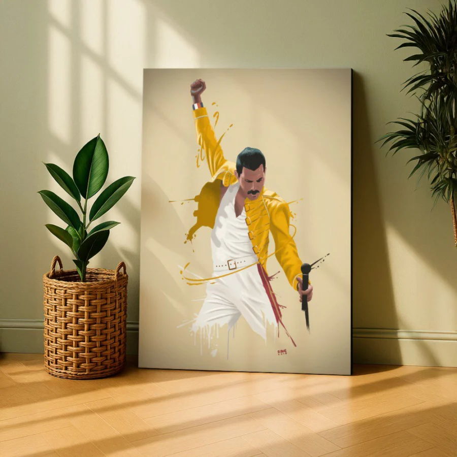 Cuadro de Freddie Mercury