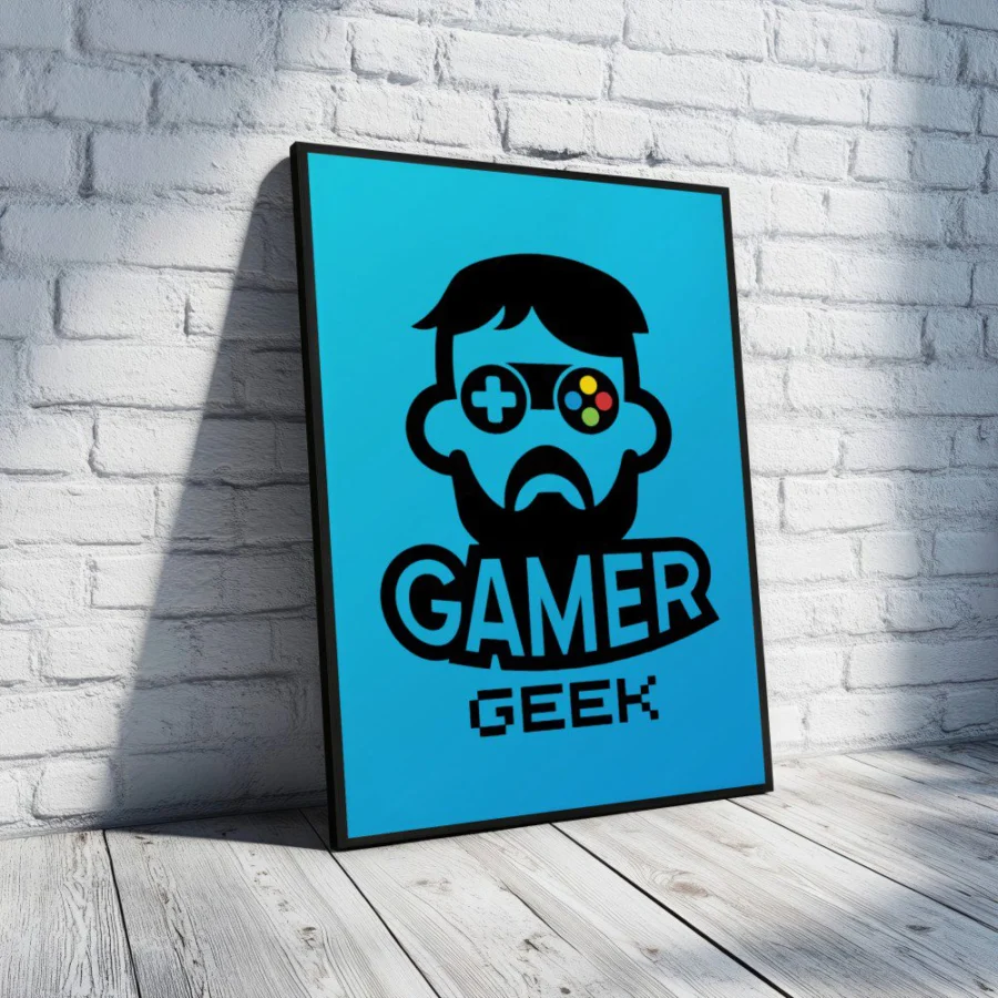 Cuadro de Gamer Geek