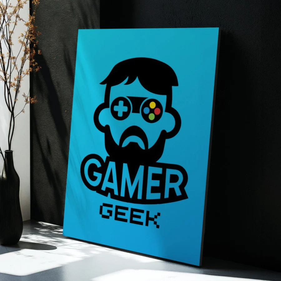 Cuadro de Gamer Geek