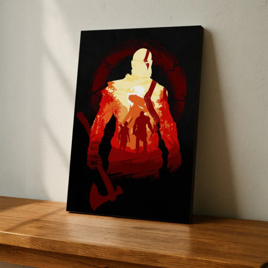 Cuadro de God of War