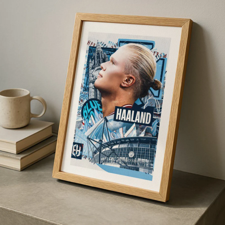 Cuadro de Erling Haaland