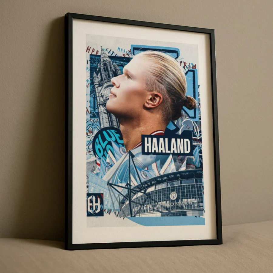 Cuadro de Erling Haaland