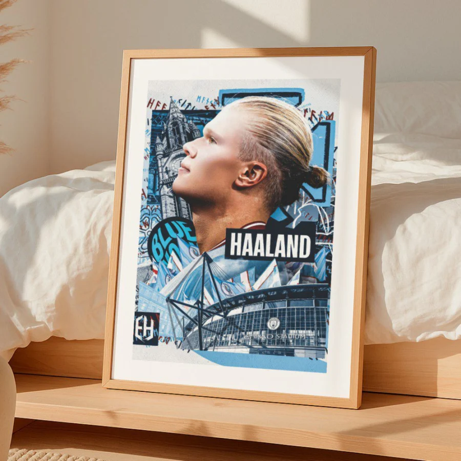 Cuadro de Erling Haaland