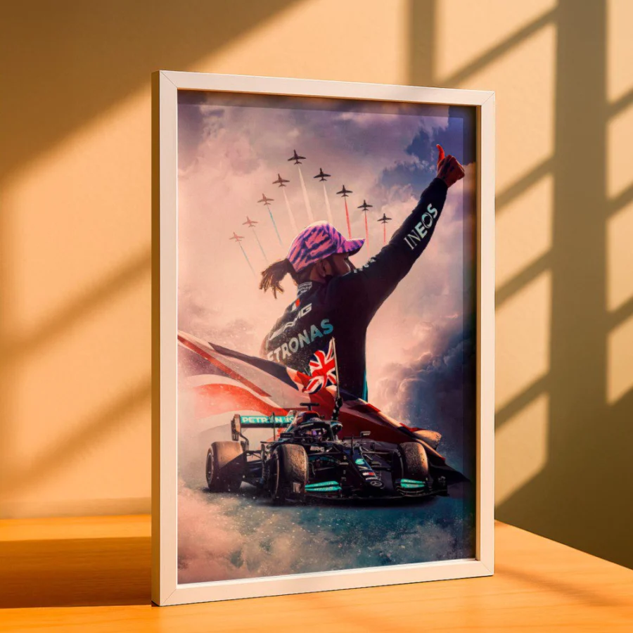 Cuadro de Lewis Hamilton