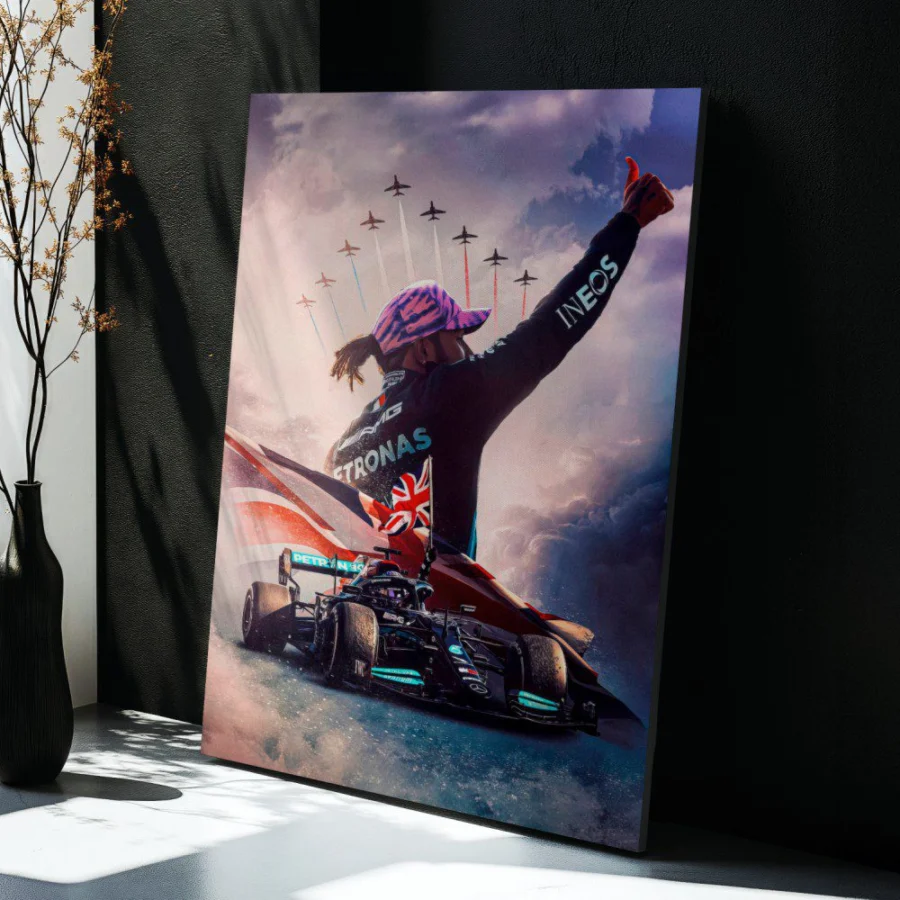 Cuadro de Lewis Hamilton