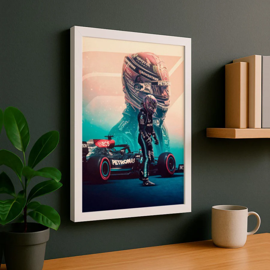 Cuadro de Lewis Hamilton