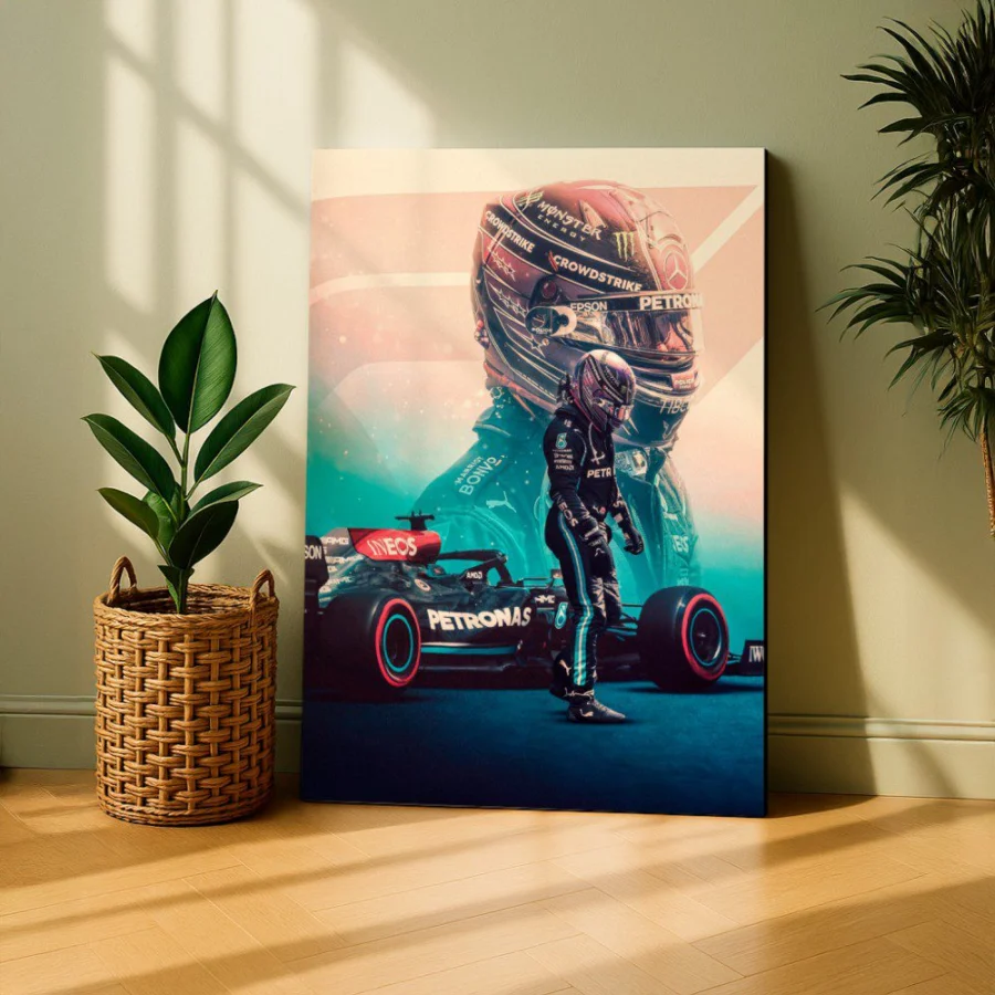 Cuadro de Lewis Hamilton