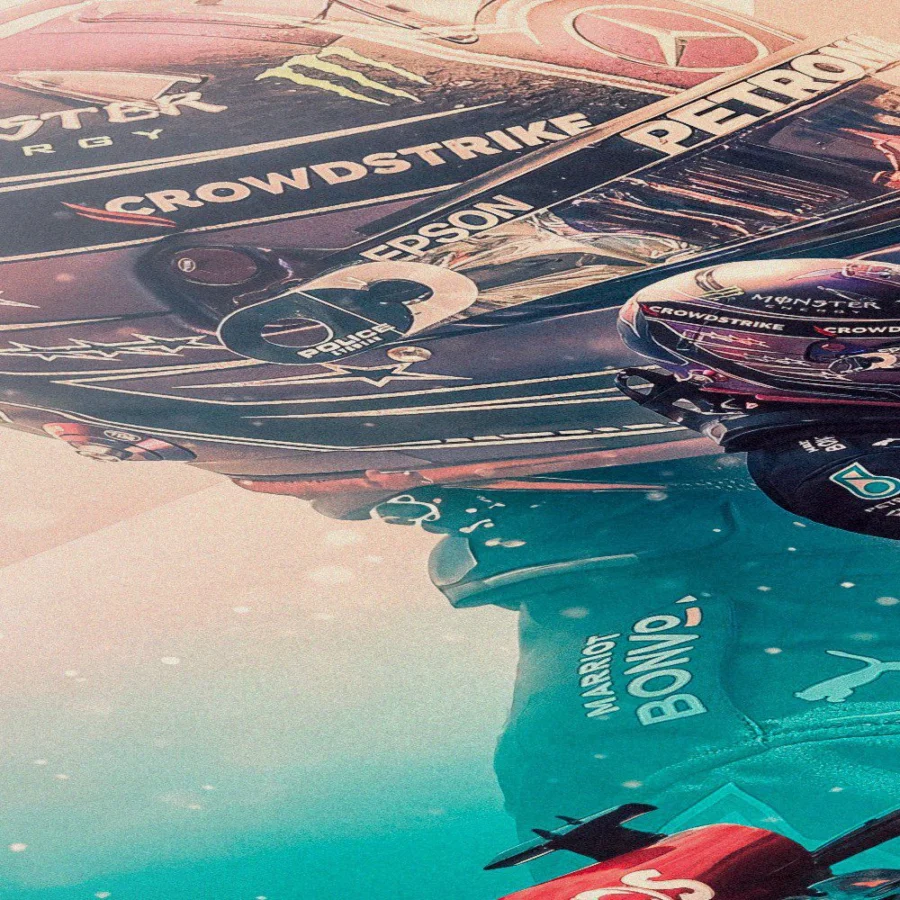 Cuadro de Lewis Hamilton