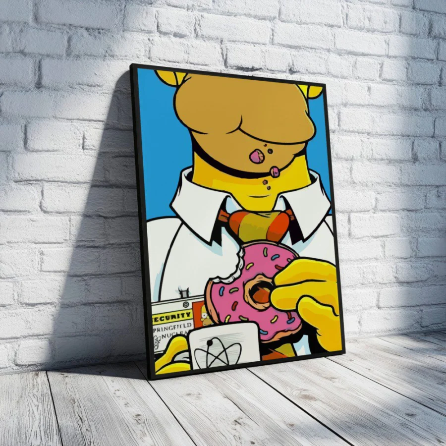 Cuadro de Homero Simpson