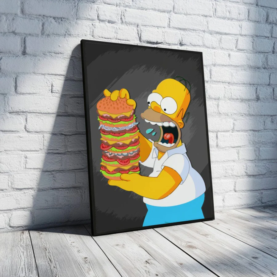 Cuadro de Homero Simpson