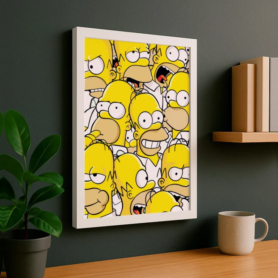Cuadro de Homero Simpson