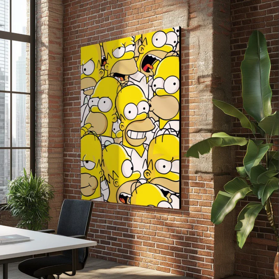 Cuadro de Homero Simpson