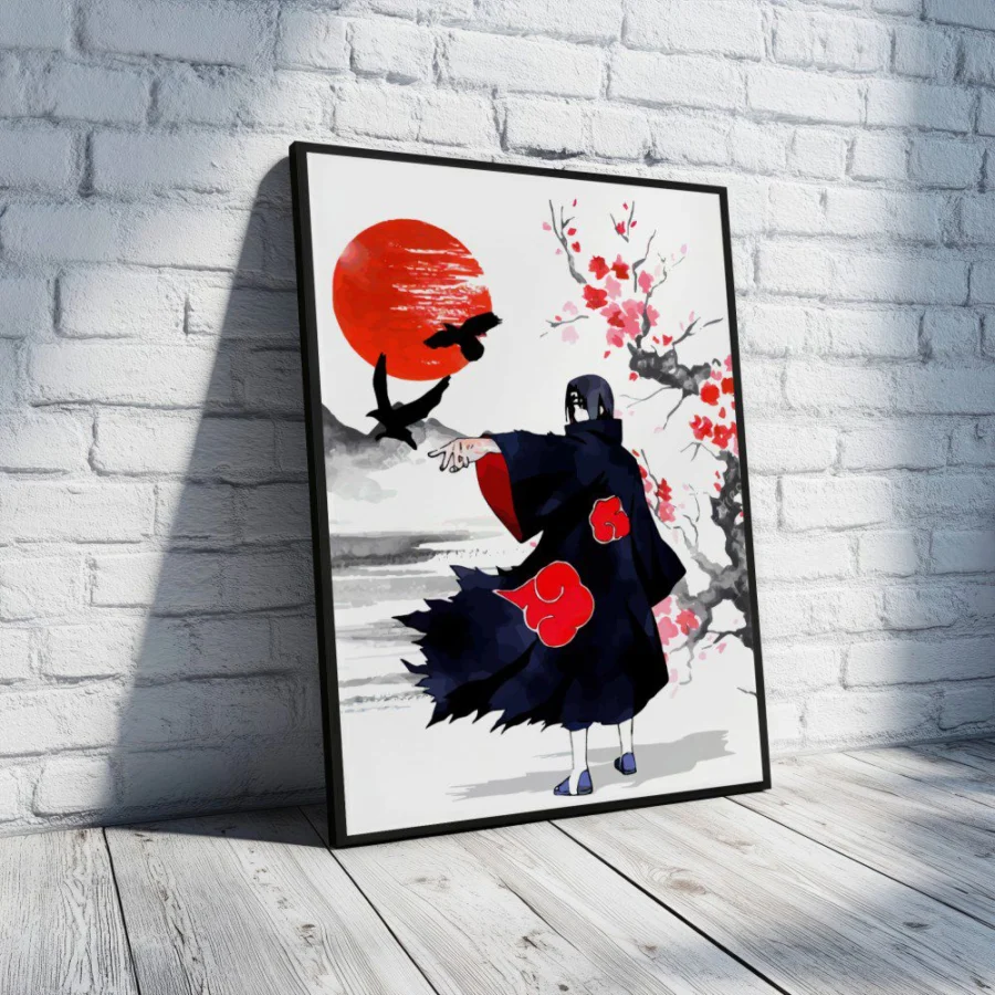 Cuadro de Itachi Uchiha