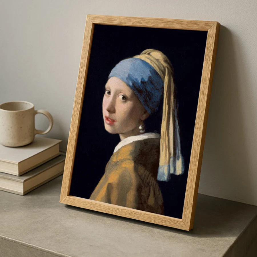 Cuadro de La Joven de la Perla – Johannes Vermeer