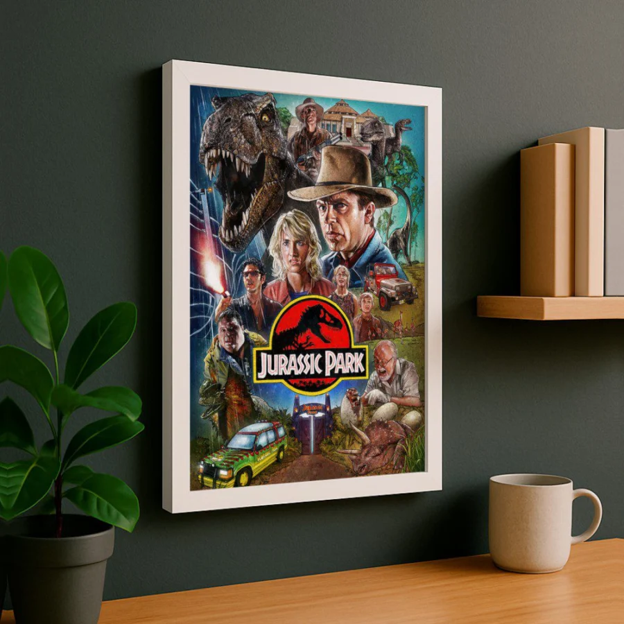 Cuadro de Jurassic Park