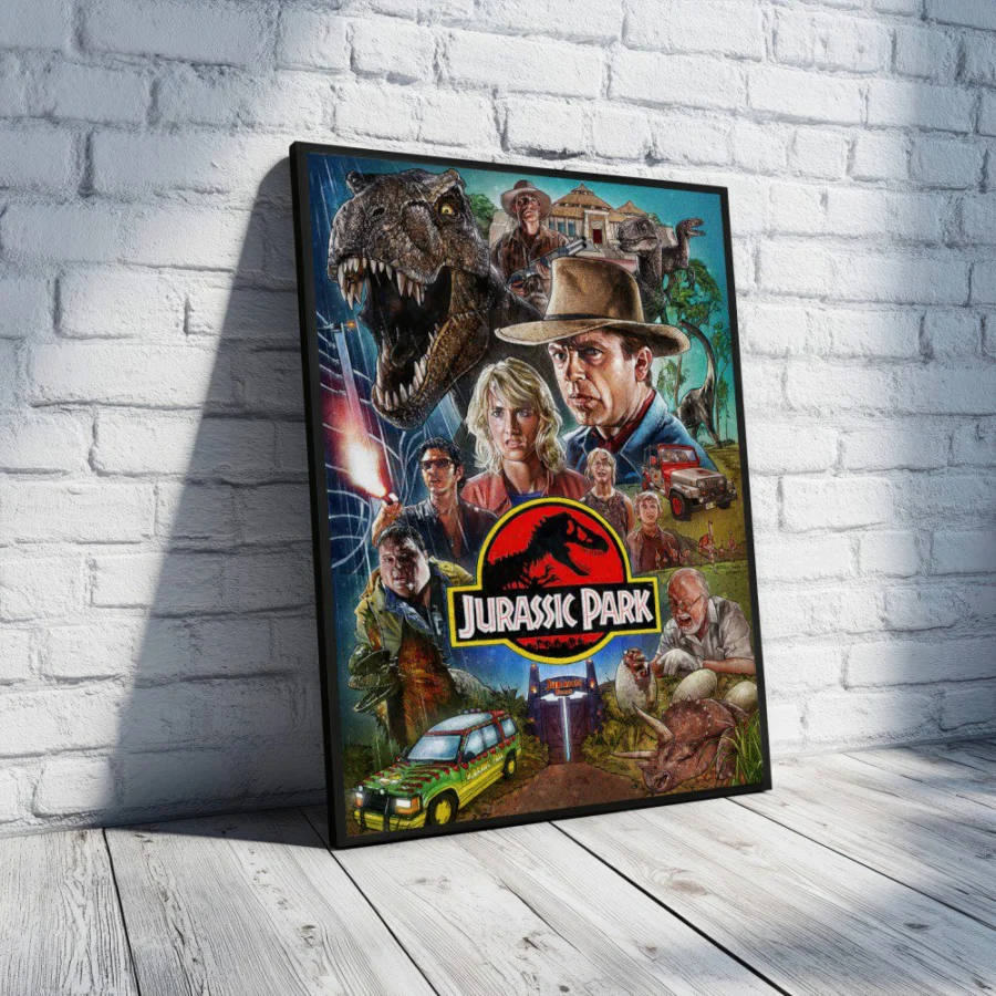 Cuadro de Jurassic Park