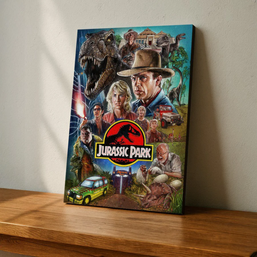 Cuadro de Jurassic Park